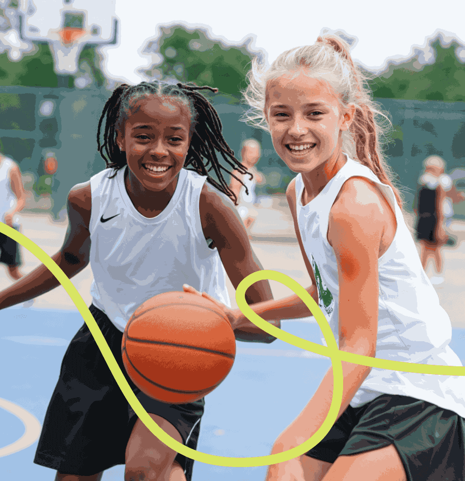 Группа по баскетболу KidsOlimp для детей 9–15 лет